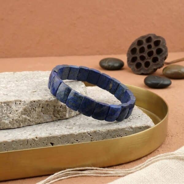 Lapis Lazuli Doğal Taş Rolex Bileklik