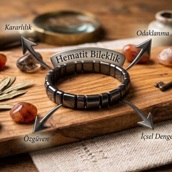 hematit bileklik